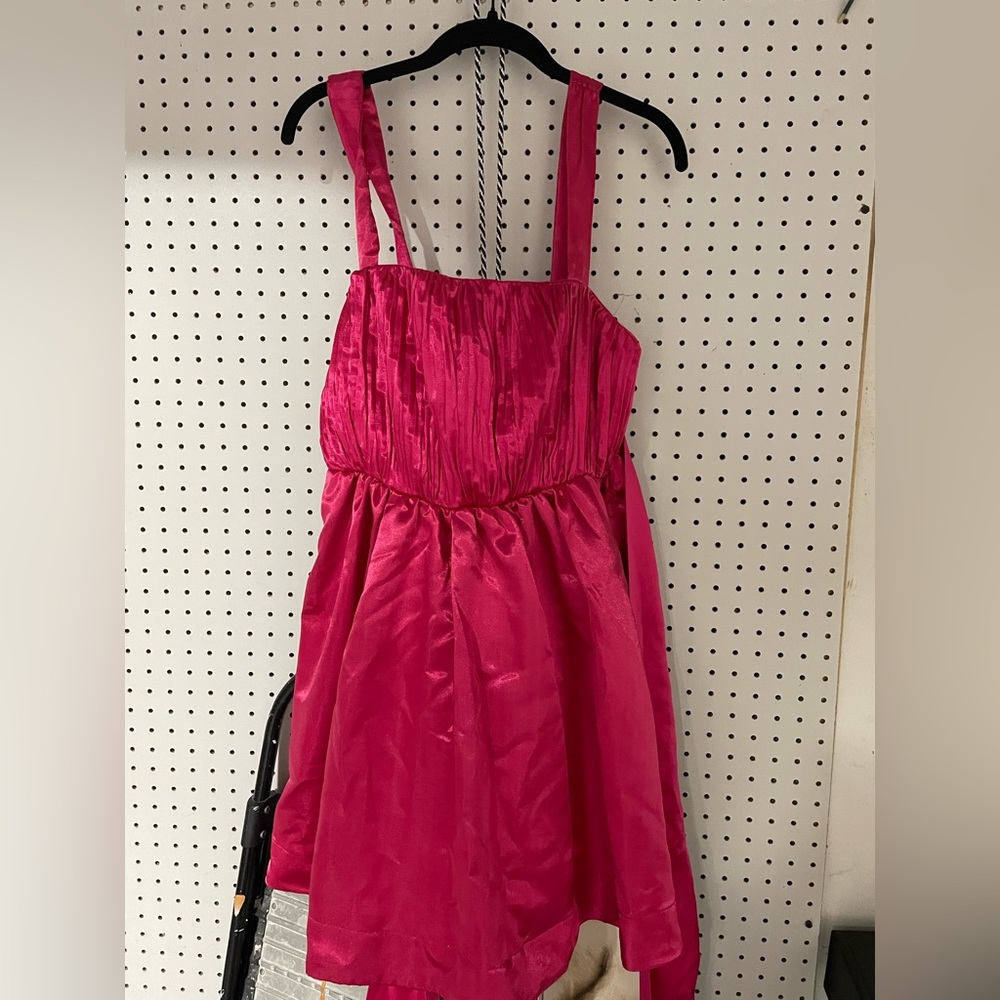 Anthropologie Pink Dress Size 8